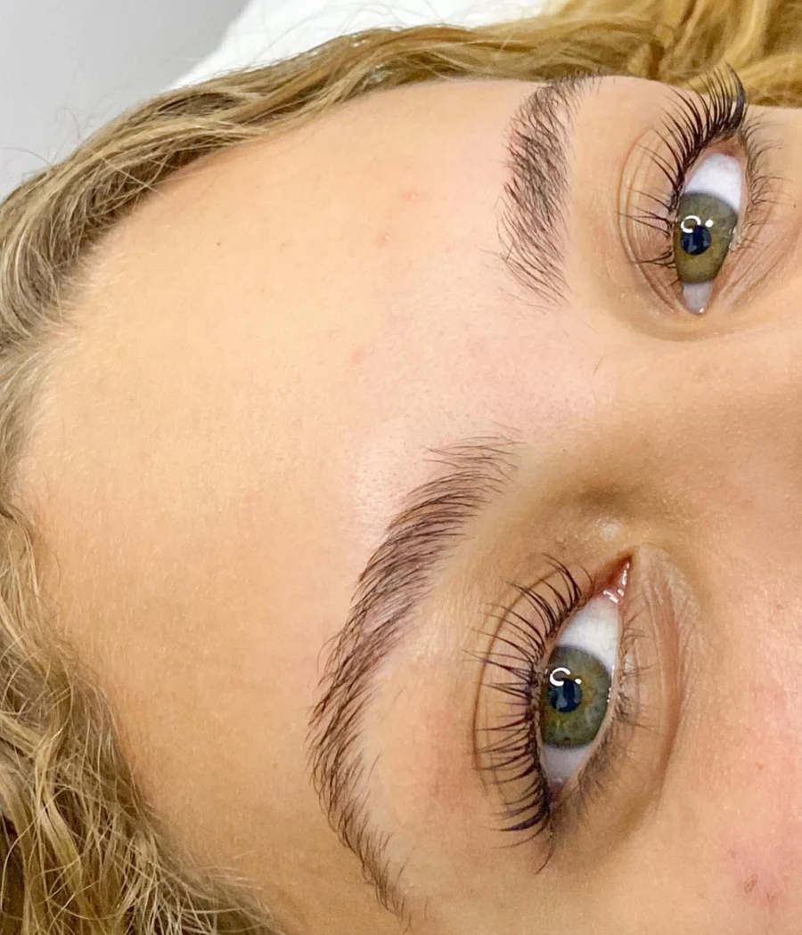 Resultado natural de lash lifting
